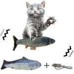Floppy Fish - Elektrisk kattelegetøj