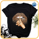Sommer T-shirt med Leopard Print